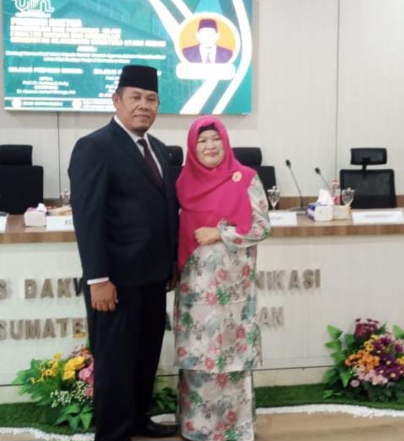 Marasakti Bangunan Raih Gelar Doktor Prodi Komunikasi Dan Penyiaran Islam UINSU
