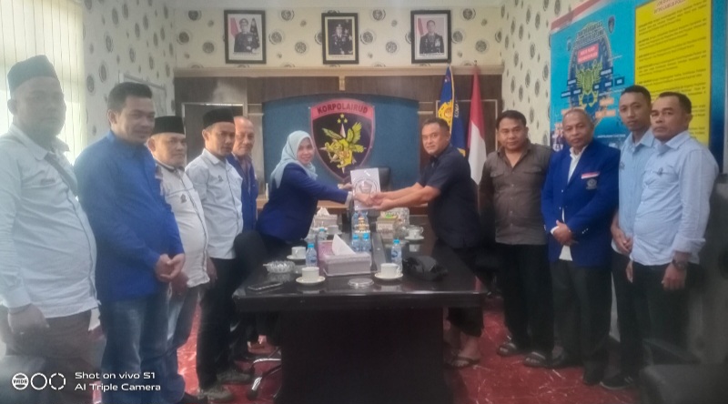 Pengurus HNSI Sumut Dan Jajarannya Audiensi Ke Ditpolairud Poldasu