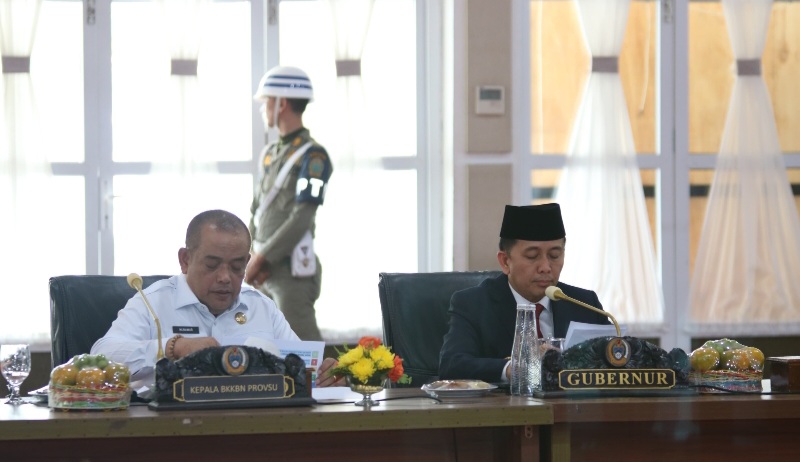 Kepala Perwakilan BKKBN Sumut - Pj Gubsu Hadiri Gerakan Penanganan Stunting Serentak
