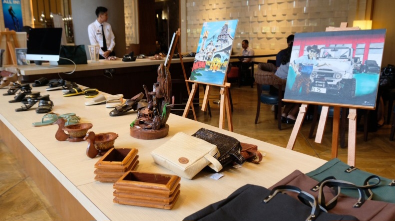 Grand Mercure Medan Angkasa Pamerkan Produk Kerajinan Tangan WBP Rutan Kelas I Medan