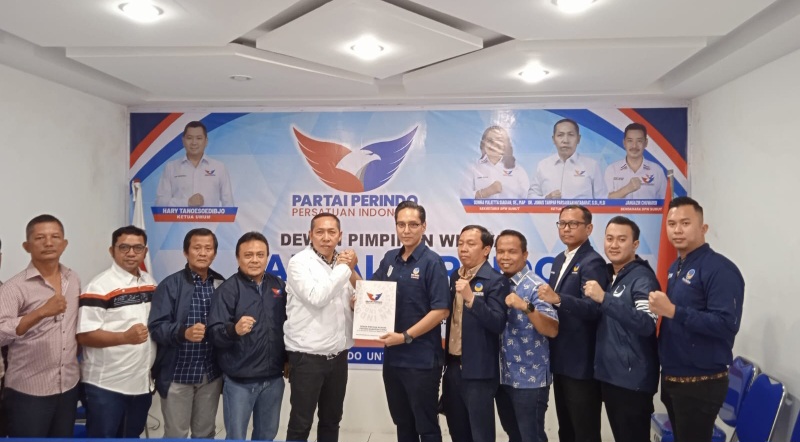 Perindo Sumut Buka Peluang Besar Dukung Rico Waas Di Pilkada Medan