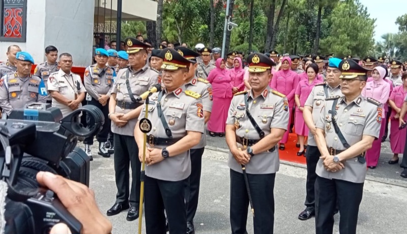 Komjen Agung Pamit Kepada Warga Sumut