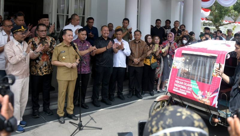 Pj.Gubsu Lepas 550 Betor Perkuat Promosi PON