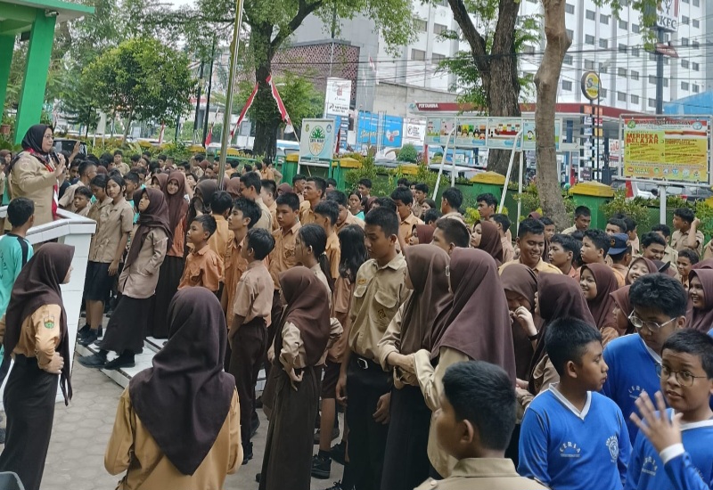 Siswa UPT SMPN 7 Medan Akan Ikuti Pengukuhan Kepramukaan