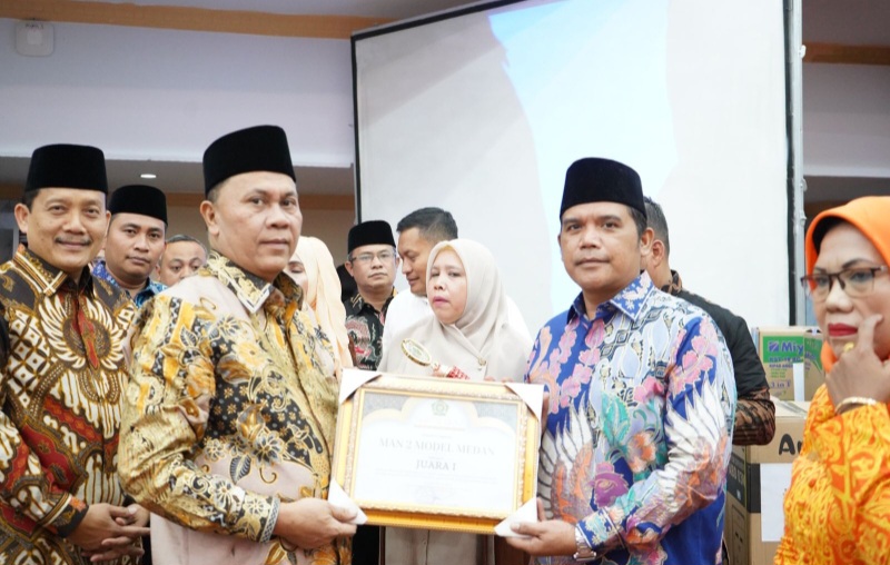 MAN 2 Model Medan Juara I Lomba Video Profil Madrasah Se-Sumut