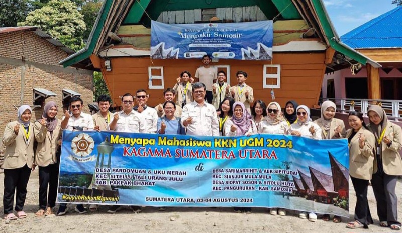 Kagama Sumut Nilai Program Kerja KKN PPM UGM Di Samosir Berjalan Baik