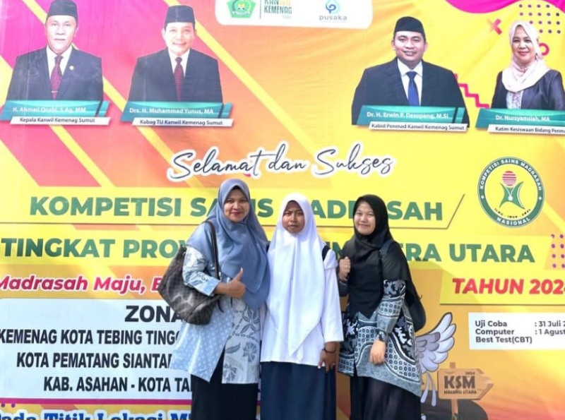 Siswa MTsN 3 Simalungun Wakili Sumut Tingkat Nasional