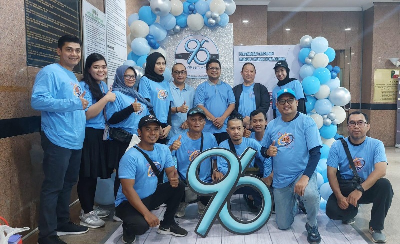 HUT Ke 96, Dirut Komit Ubah Persepsi Dan Pastikan Masyarakat Aman Berobat Di RSUD Dr Pirngadi