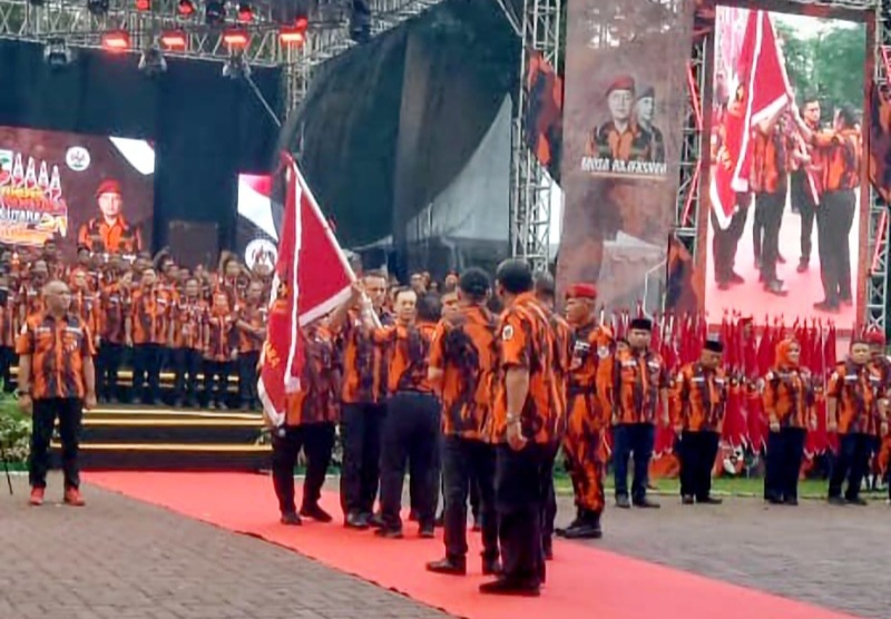 Ketum MPN PP Yapto Lantik Pengurus MPW Pemuda Pancasila Sumut Periode 2022-2027