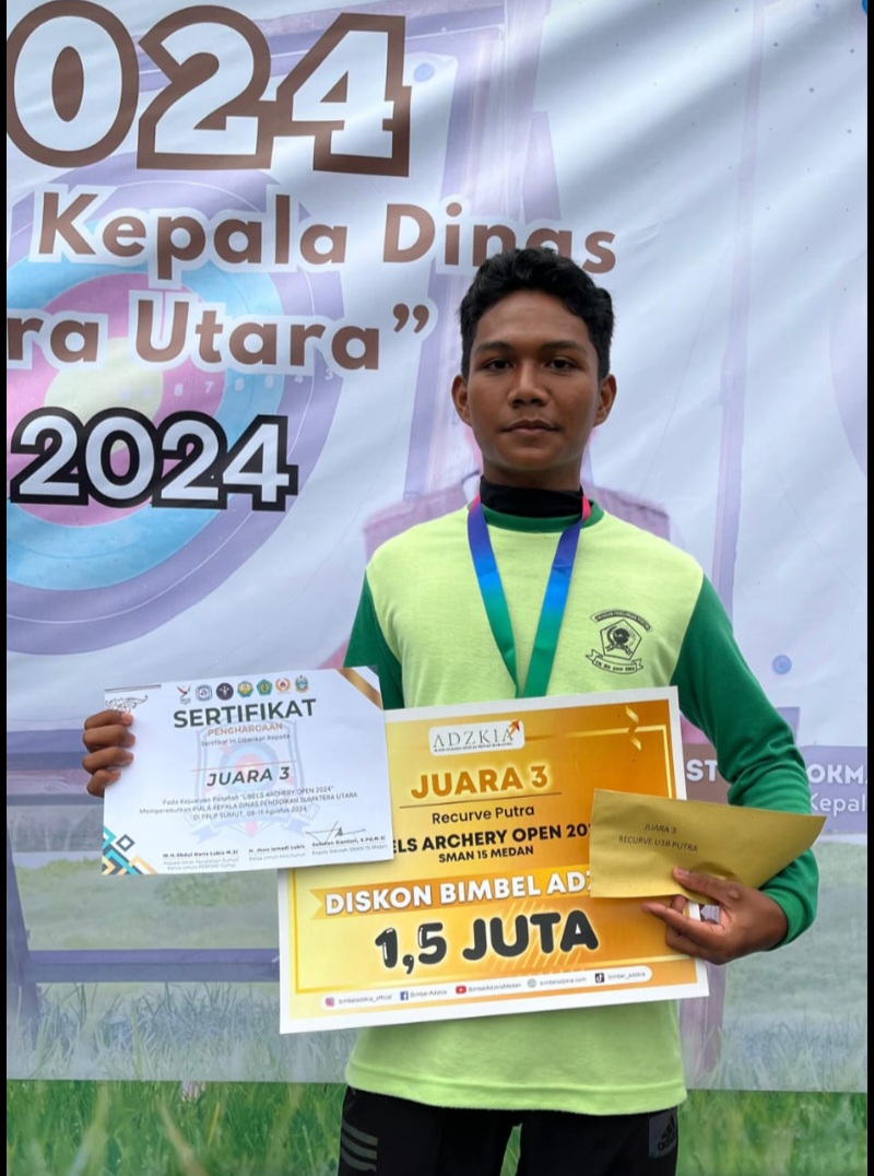 Siswa SMA Pertiwi Juara III Pertandingan Panahan Pelajar