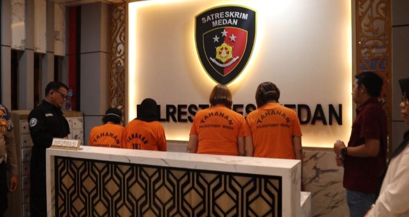 Jual Beli Bayi, 4 Ibu Rumah Tangga Diringkus Polisi Di Medan