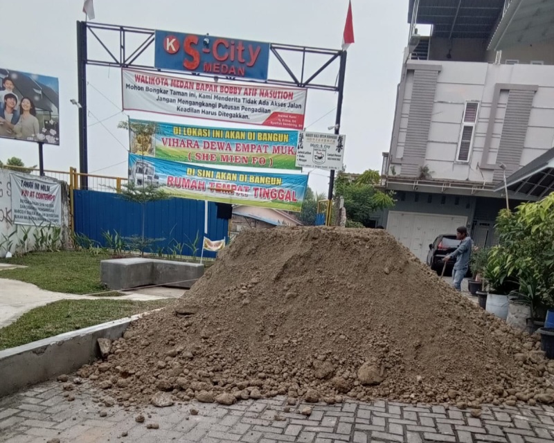 Taman Ilegal Yuu At Contempo Ganggu Pembangunan Rumah Ibadah