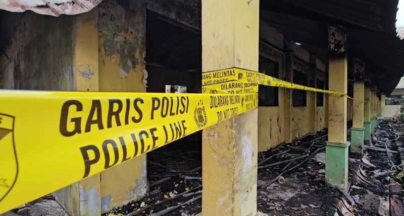 Ludes Terbakar, Murid SMP Negeri 20 Medan Diliburkan