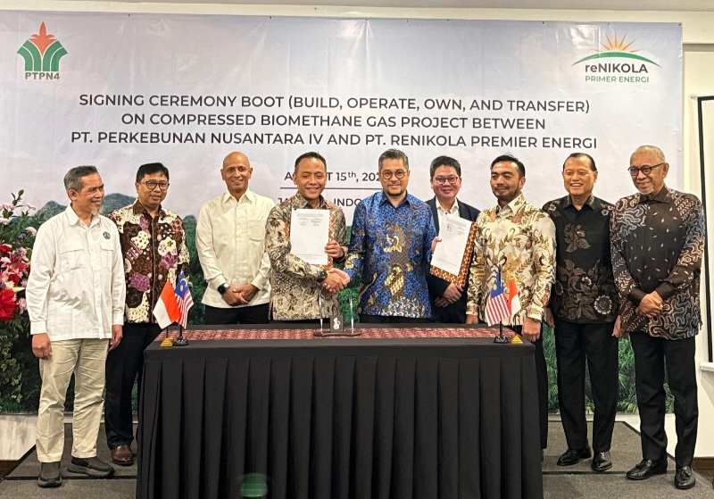 Bangun CBG Pertama PalmCo wei Sumatera, reNIKOLA Siapkan 240 Juta USD Kembangkan EBT Di Indonesia