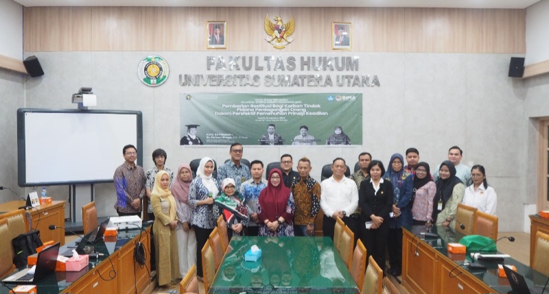 Fakultas Hukum USU Gelar FGD Pemenang Hibah Penelitian DRTPM