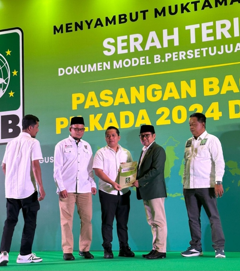 Pasangan PMA-AFN Terima Dokumen B1 KWK Dari DPP PKB