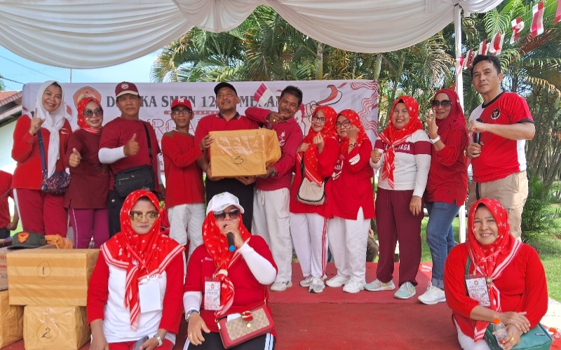 Semarak Kemerdekaan, DPP IKA SMP Negeri 12/14 Medan Gelar Perlombaan