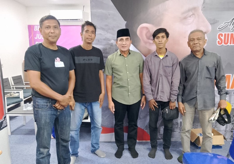 Tim REDY Diterima Cagubsu Edy Rahmayadi Di Rumah Pemenangan