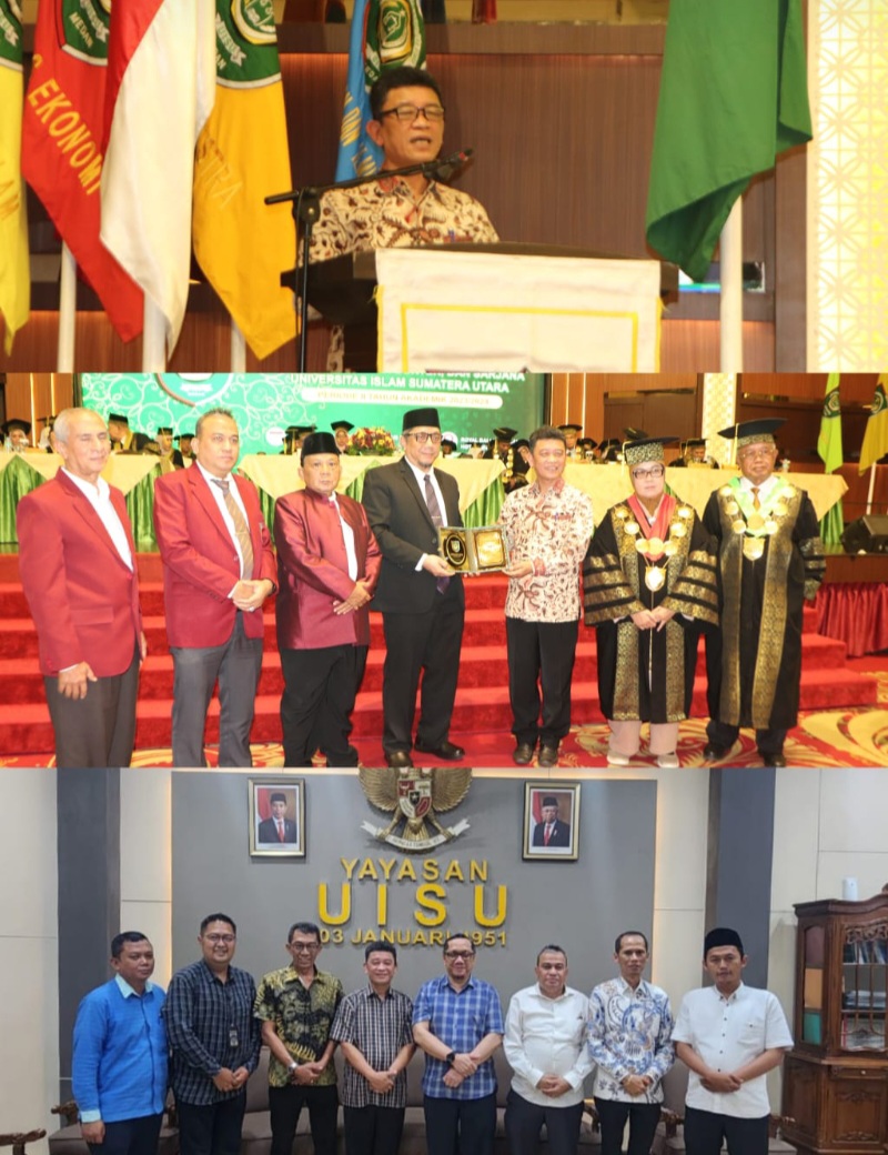 Dirjen AHU Kemenkumham RI Hadiri Wisuda Lulusan UISU