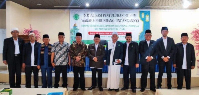 MUI Sumut Gelar Sosialisasi Penyuluhan Hukum Wakaf