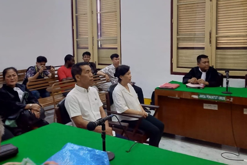Pasutri Didakwa Palsukan Tanda Tangan Direktur CV Pelita Indah