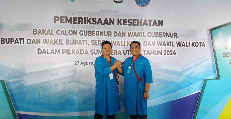 Prof Ridha-Abdul Rani Jalani Rangkaian Pemeriksaan Kesehatan Di RS Adam Malik