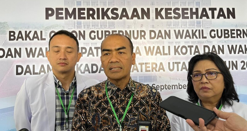 RS Adam Malik Medan Laksanakan Rangkaian Pemeriksaan Kesehatan Paslon Kepala Daerah