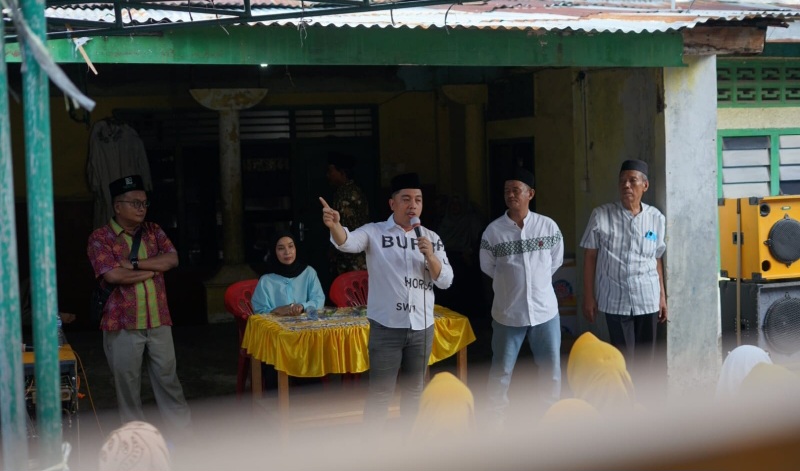 Warga Kampung Binjai Siap Jadi Relawan Setia Tengku Rizki Alisyahbana