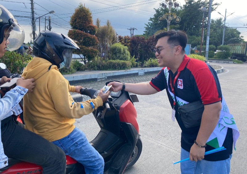Hari Pelanggan Nasional, Alfamidi Cabang Medan Tebar Hadiah Dan Konvoi Becak