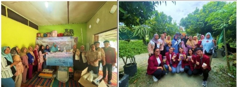 Tim PKM Dosen STMB Multismart Serahkan Peralatan Usaha Kepada Perempuan AMAN PHKom Menteng