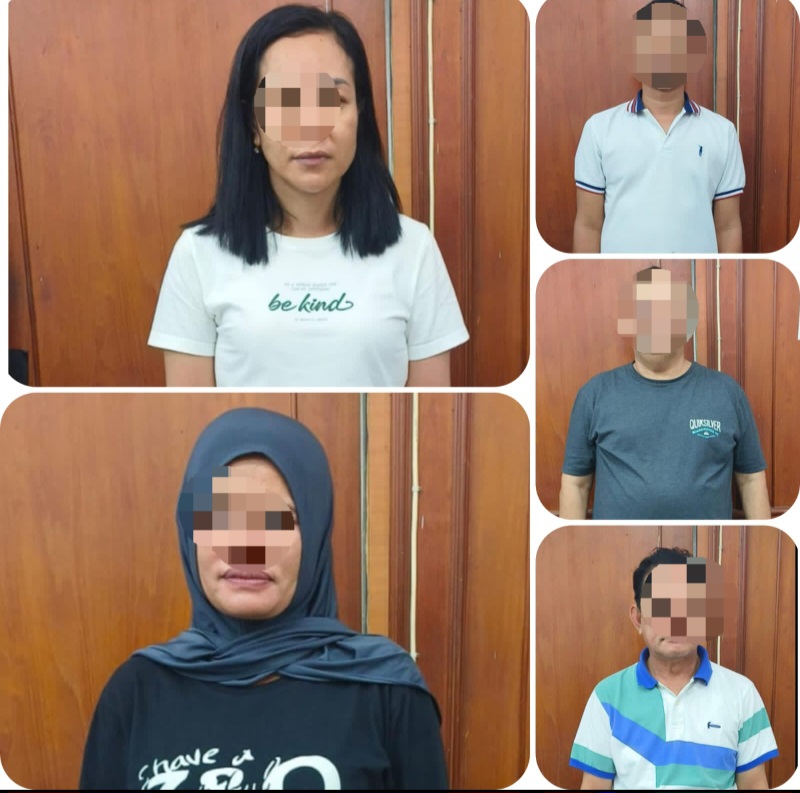 Polda Sumut Tangkap Lima Tersangka Hipnotis