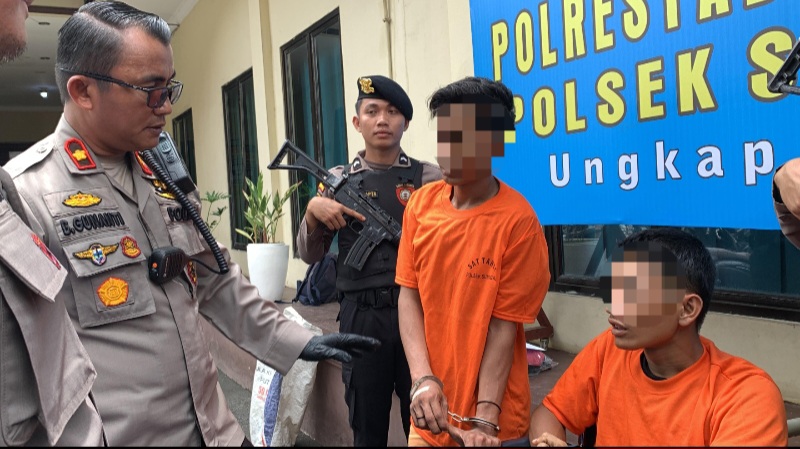 Polsek Sunggal Tembak Tiga Pelaku Curanmor