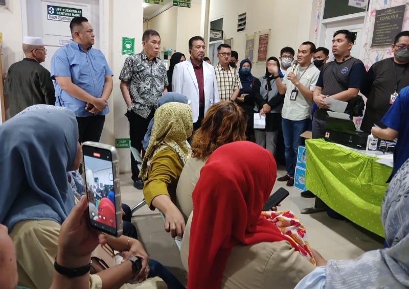 Deteksi Dini, Pemeriksaan USG Payudara Dan Testis Gratis Dilaksanakan Di Puskesmas Sentosa Baru