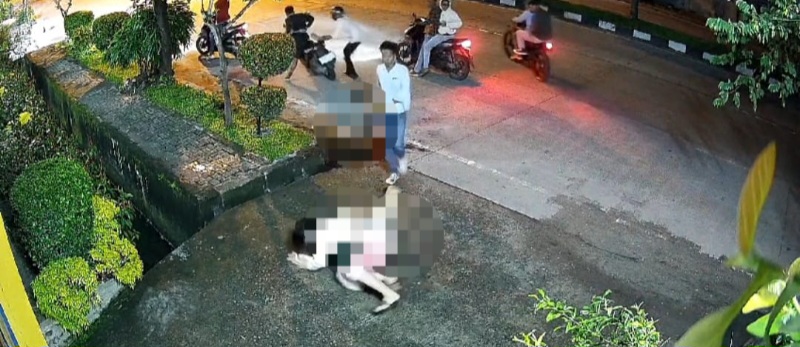 Viral Di Medsos, Sepasang Kekasih Nyaris Dibacok Begal