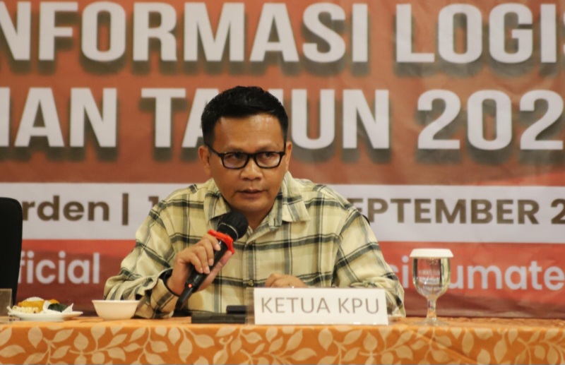 KPU Sumut Gelar Rapat Koordinasi Pengelolaan Logistik Pemilu 2024
