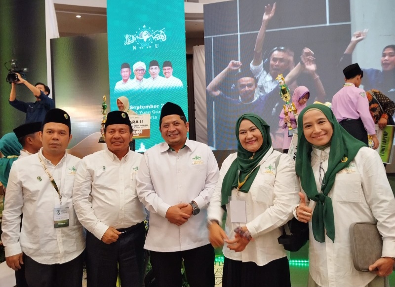 LP Ma'arif NU PWNU Sumut Ikuti Puncak Harlah Ke 95 Di Jakarta