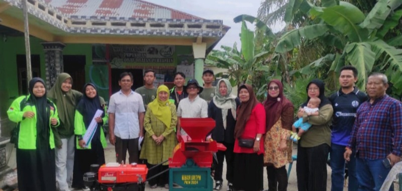 Tim PKM Dosen UNIVA-ITSI Lakukan Hilirisasi Riset Sains Dosen Di Desa Lestari Dadi