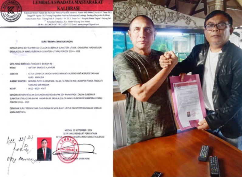 Kalibrasi Dukung Edy Rahmayadi Karena Sosok Bersih Dan Teruji