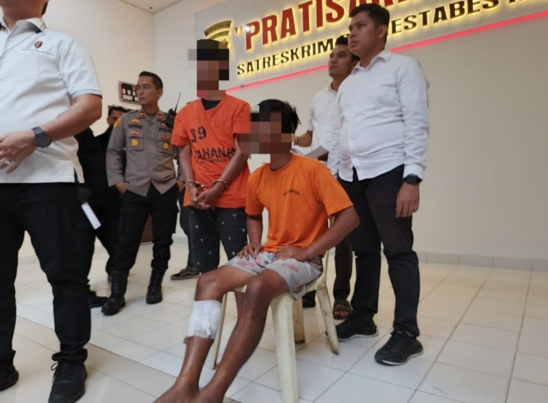 Polisi Tembak Pelaku Begal Pasangan Kekasih Di Jl. Cemara