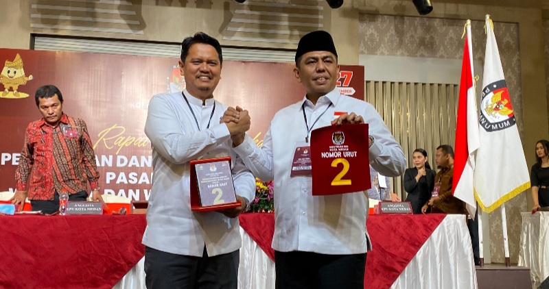 Usai Ambil Nomor Urut 2 Pemilihan Walikota Medan, Ridha-Rani Ungguli Polling Medan Talk