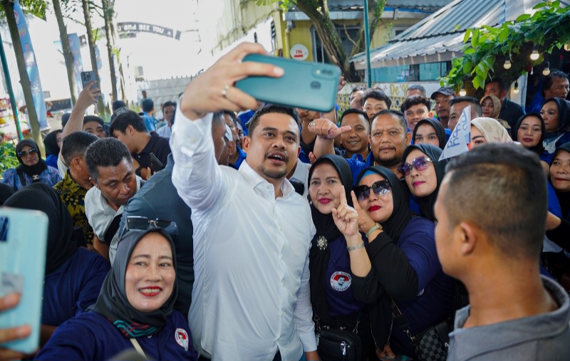 Bobby Nasution Ajak Relawan Sampaikan Ke Masyarakat Dua Program Unggulan, Berobat Pakai KTP dan Restorative Justice
