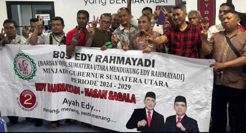 Edy Rahmayadi Yakin Pengemudi Ojol Memilihnya