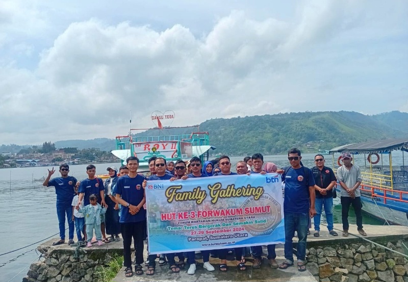 Forwakum Sumut Sukses Gelar Family Gathering Ke 3 Di Parapat