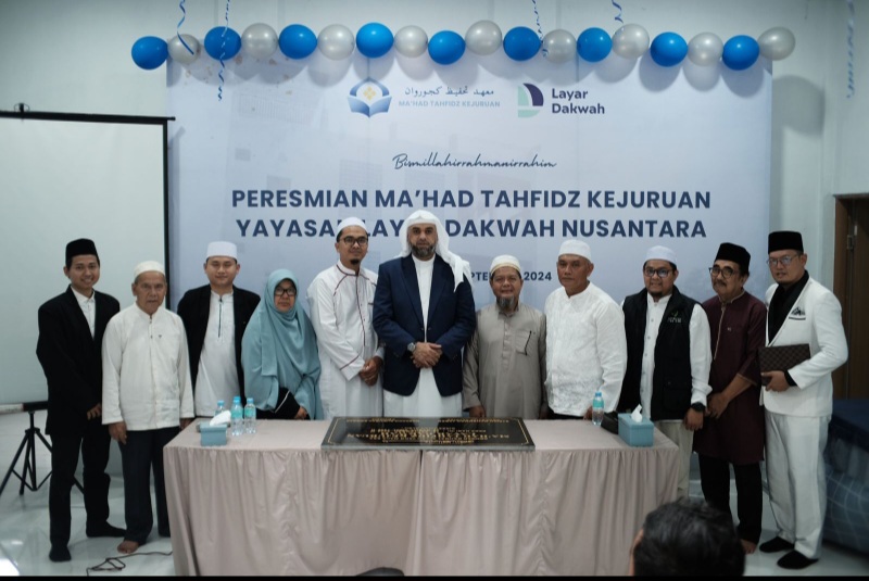 Syekh Muhammad Jaber Resmikan Gedung Baru Program Ma'had Tahfidz Kejuruan