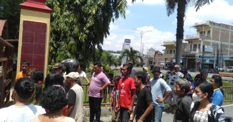 Warga Toba Demo Minta Polisi Tunjukkan Ratu Entok