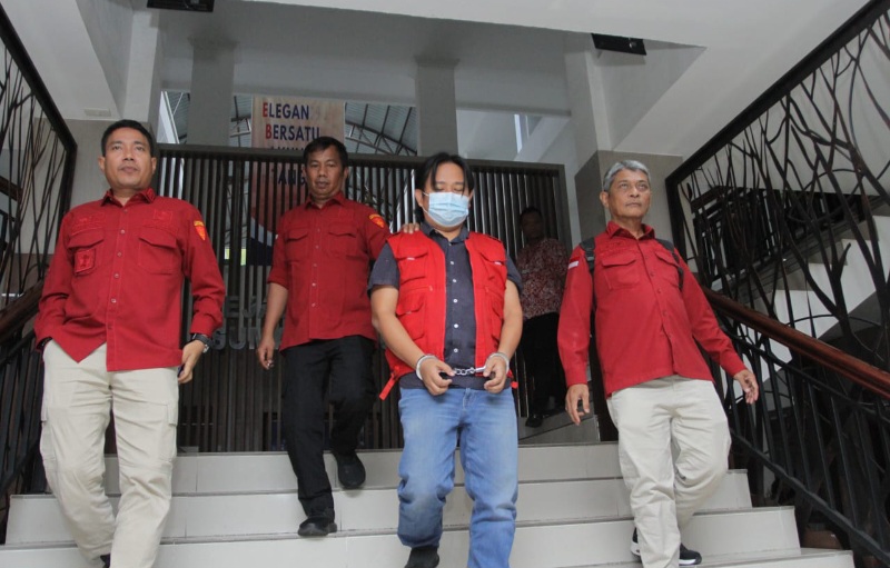Kejatisu Tahan Direktur CV Bangun Restu Bersama, Dugaan Korupsi Pengembangan Railink Station PT AP II Kualanamu