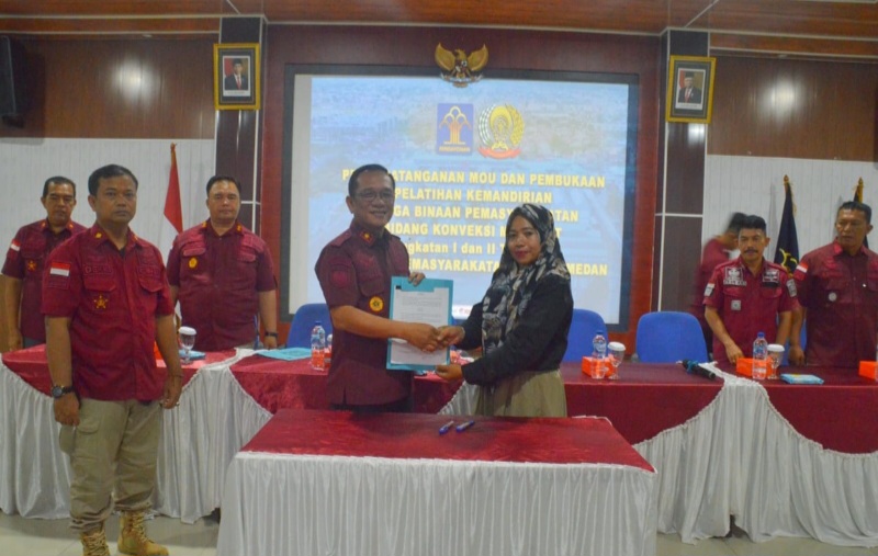 Tingkatkan Kemandirian WBP, Lapas Medan Jalin Kerjasama Dengan Lembaga Kursus Dan Pelatihan Nurul Al Ridha