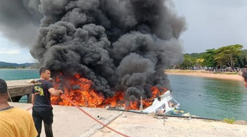 Lalai, Speedboat Meledak Renggut Nyawa Cagub Maluku Utara