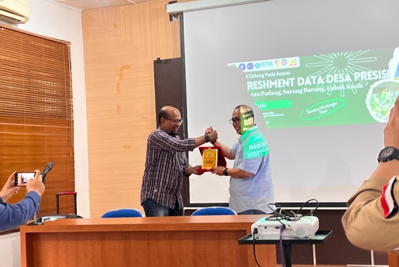 Kolaborasi LPPM USU Dan IPB Wujudkan Data Desa Presisi Di Program Desa Binaan USU