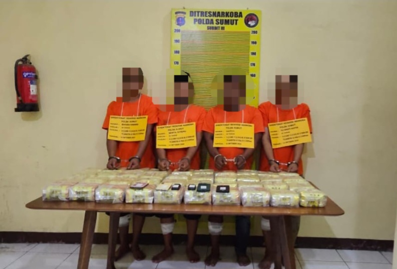 4 Pengedar Narkoba Di Dor